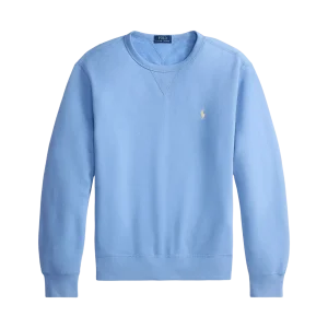 POLO RALPH LAUREN - Le sweat RL en molleton Bleu ciel
