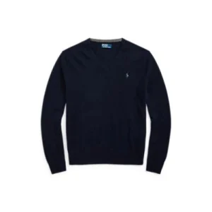 Polo Ralph Lauren - Pull cintré marine