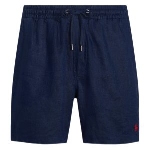Polo Ralph Lauren - Short Polo prepster en lin Newport Navy
