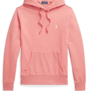 POLO RALPH LAUREN - Sweat à capuche en molleton bouclé Rose
