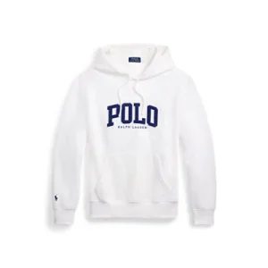 Polo ralph Lauren - Sweat à capuche logo Polo blanc