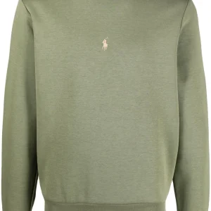 Polo Ralph Lauren Sweat Green à logo brodé