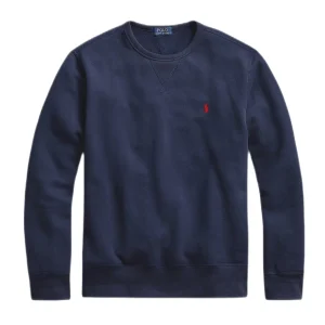 Polo Ralph Lauren Sweat RL en molleton Navy