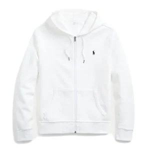 Polo Ralph Lauren - Sweat zippé blanc