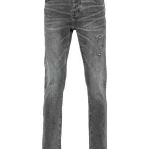 Purple Brand jean skinny à effet usé gris