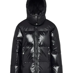 PYRENEX - Doudoune brillante femme Lively noire brillante noir HIVER 2025-2026 👍