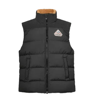 PYRENEX - Doudoune sans manches Retro John noire unisexe