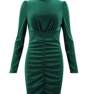 Robe Col Montant Verte