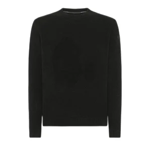 RRD - Pull bouclé col rond bleu nuit