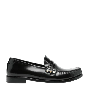 Saint Laurent Mocassins Cloutés noir