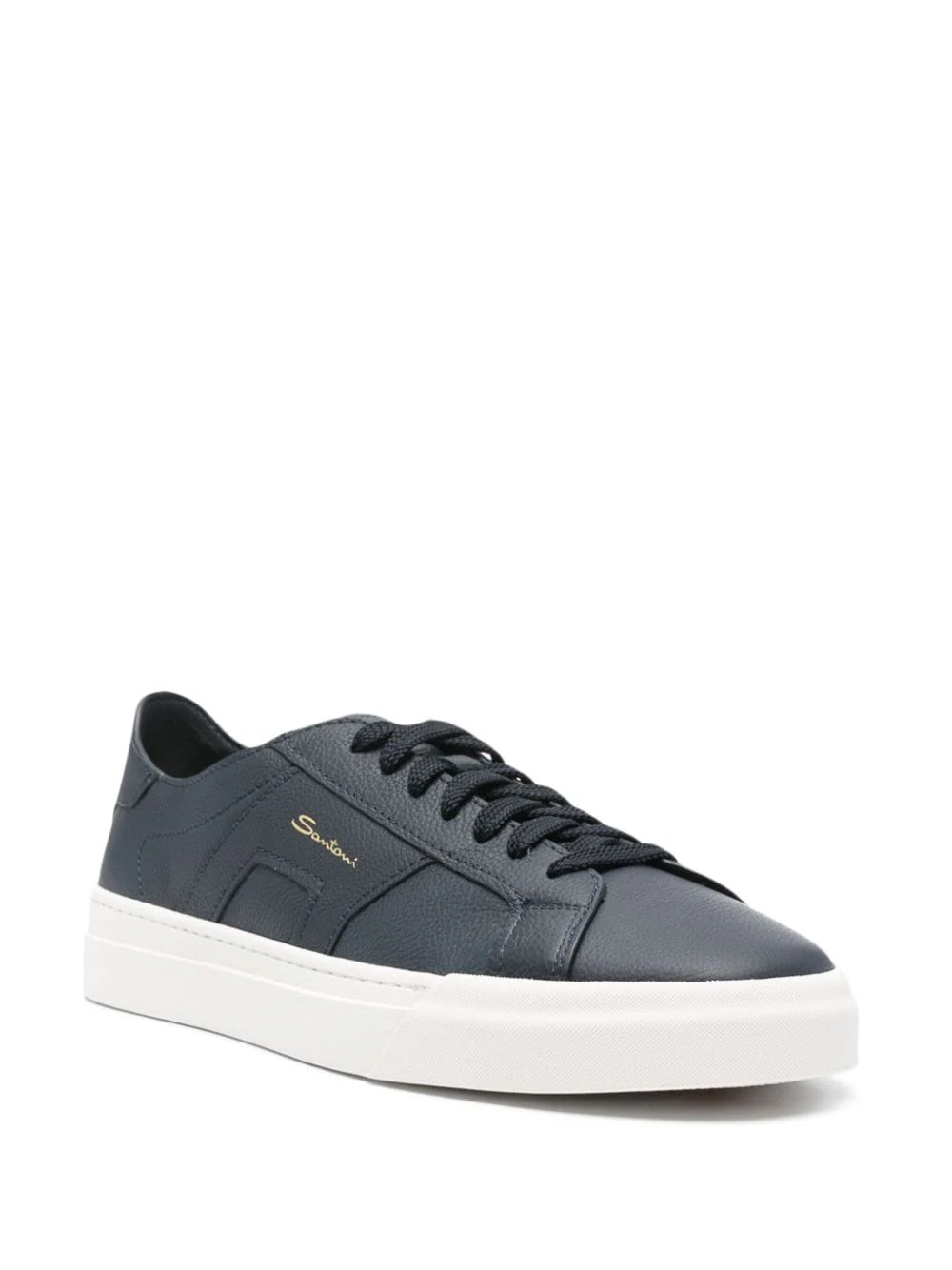 Santoni - Baskets navy – Image 3