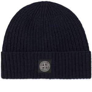 Stone Island Bonnet Marine à patch logo
