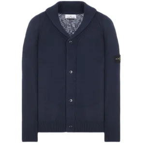 Stone Island - Cardigan navy 506B0