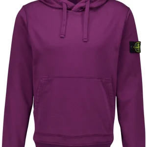 STONE ISLAND - Hoodie bordeaux