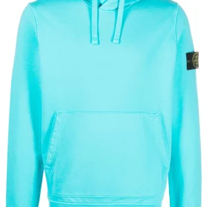 Stone Island Sweat à capuche Bleu 64151