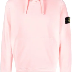 Stone Island Sweat à capuche Rose 64151