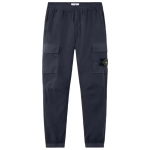 STONE ISLAND - Pantalon cargo coupe fuselée regular