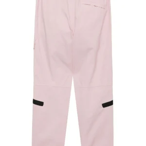 STONE ISLAND Pantalon cargo en coton ripstop ROSE . Modèle teint en pièce