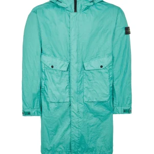 Stone Island - Parka fishtail à capuche 70723 MEMBRANA 3L TC