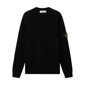 STONE ISLAND - Pull ample ras-du-cou à finitions côtelées