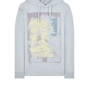 Stone Island - Sweat à capuche POSTER TWO' PRINT