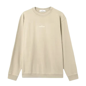 STONE ISLAND - Sweat-shirt ras-du-cou coupe oversize avec imprimé « Industrial Four » Desert