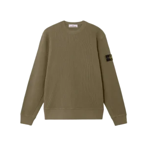 STONE ISLAND - Sweat-shirt ras-du-cou coupe regular