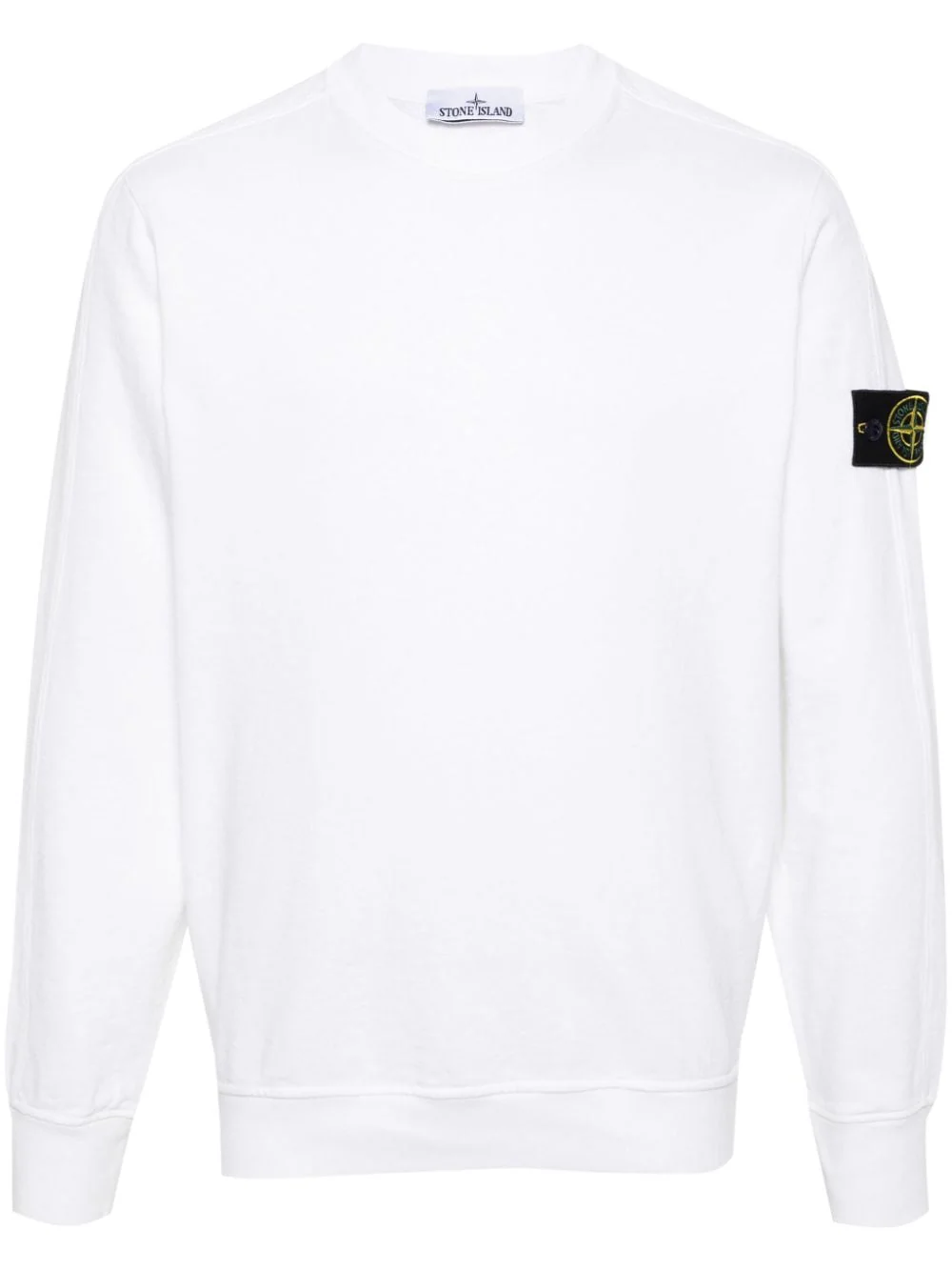 Stone Island - Sweat white 66060 ‘OLD’ TREATMENT – Image 2