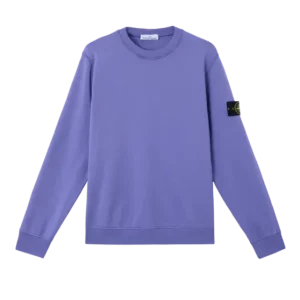STONE ISLAND - Sweatshirt 6100060 ORGANIC COTTON FLEECE Violet