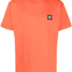 Stone Island T-shirt 24113 Orange Red