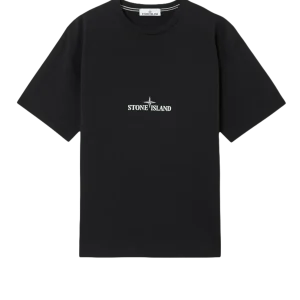 STONE ISLAND - T-shirt à manches courtes Noir