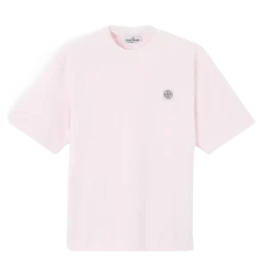 STONE ISLAND- T-shirt coupe regular à manches courtes avec écusson Compass Rose