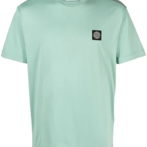 Stone Island - T Shirt vert 24113