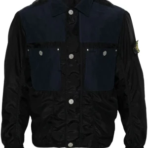 Stone Island - Veste navy 42932 POLYESTER TELA WITH DAVID LIGHT-TC