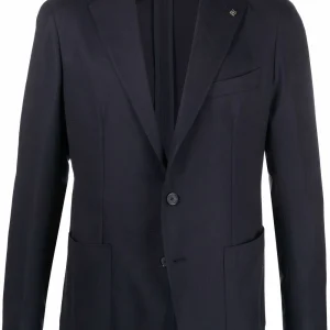 Tagliatore Blazer boutonné en laine mélangée