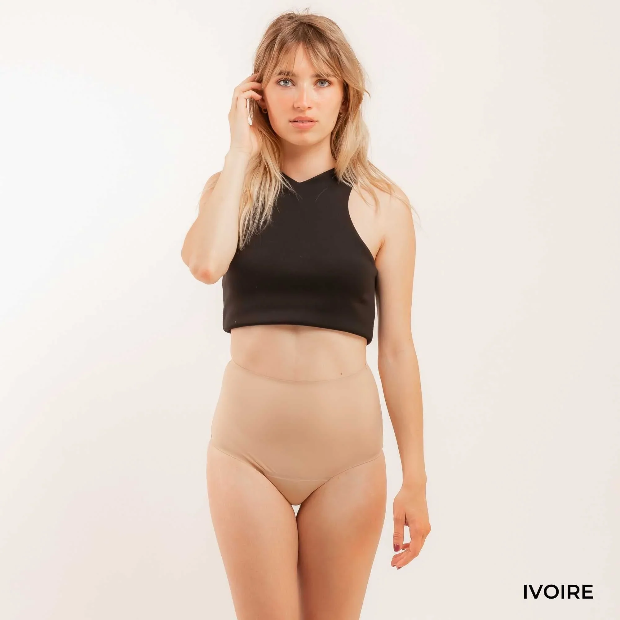 Taille Haute Menstruelle Invisible DAILY Nude (Flux Moyen) – Image 3