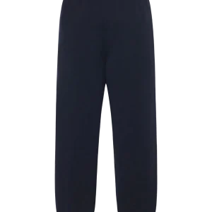 THE ROW - Pantalon Zaven en Cachemire et Coton bleu marine