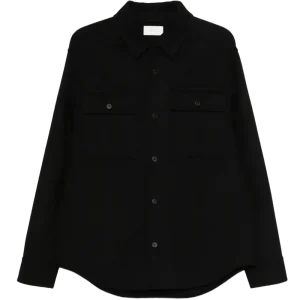 THE ROW - SURCHEMISE veste Amont en cachemire noir