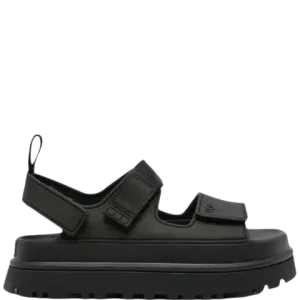 UGG - sandales Golden Glow à fermeture scratch noir