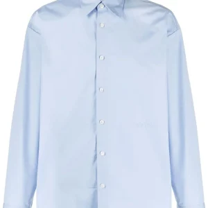 Valentino Chemise en coton à manches longues