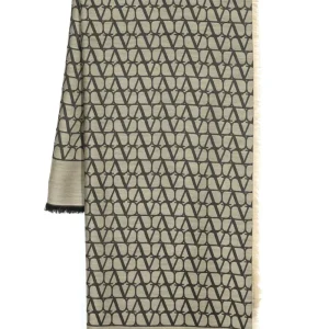 Valentino Garavani Echarpe toile Iconographe