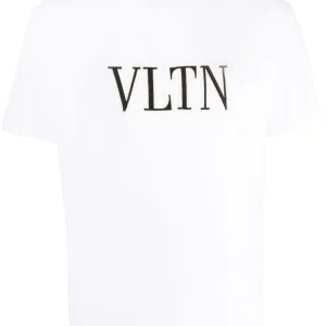 Valentino T-shirt à logo VLTN brodé